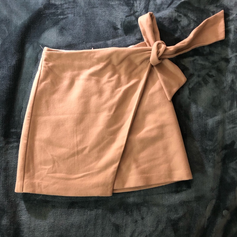 Wilfred front wrap skirt